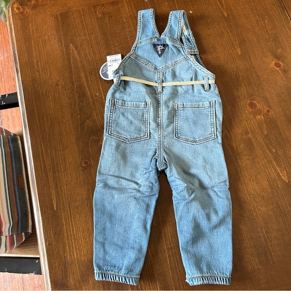 OshKosh Girl Denim Overalls. Size 24 months. - Picture 6 of 13